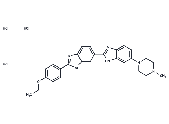 化合物Hoechst 33342 trihydrochloride|T21627|TargetMol