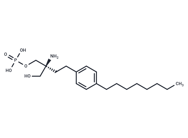化合物 FTY720 (S)-Phosphate|T15354|TargetMol