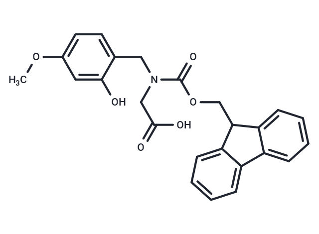 化合物 Fmoc-N(Hmb)-Gly-OH|T66613|TargetMol