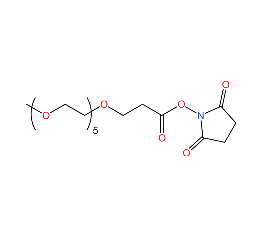 丙酸琥珀酰亚胺酯五甘醇单甲醚  98%