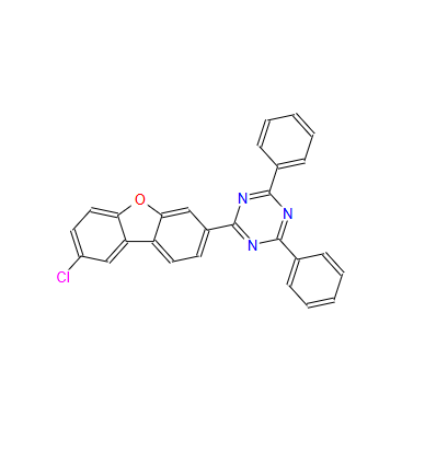 2-（8-氯二苯并[b，d]呋喃-3-基）-4,6-二苯基-1,3,5-三嗪