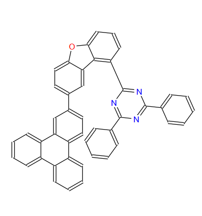 2,4,-二苯基-6-[8-2-三苯基-2-苯基呋喃基]-1,3,5-三嗪