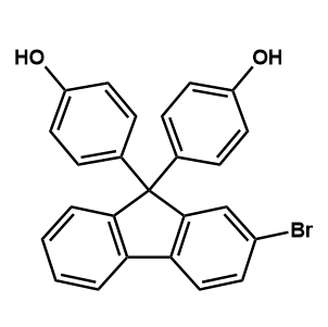 4,4'- (2-溴-9H-芴-9,9-二基)二苯酚