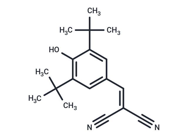 化合物 Tyrphostin 9|T2479|TargetMol