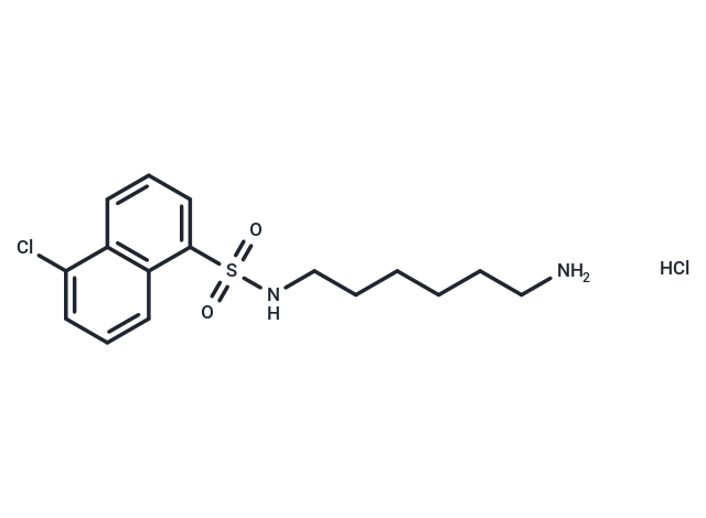 N-(6-氨基己基)-5-氯-1-萘磺胺盐酸盐|T20792|TargetMol