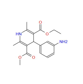 2,6-二甲基-4-(3-氨基苯基)-5-(甲氧羰基)-1,4-二氢吡啶-3-甲酸乙酯；138135-48-5；