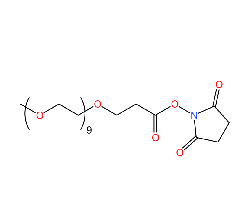 丙酸琥珀酰亚胺酯九甘醇单甲醚  98%