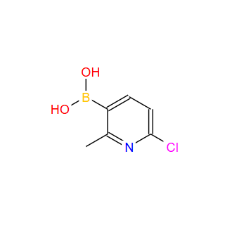 6-氯-2-甲基砒啶-3-硼酸；913836-15-4；6-CHLORO-2-METHYLPYRIDINE-3-BORONIC ACID