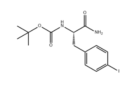 (S)-(1-氨基-3-(4-碘苯基)-1-氧代丙-2-基)氨基甲酸叔丁酯