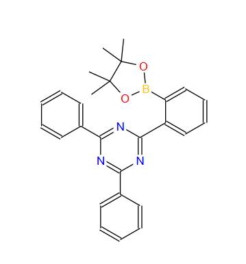 2,4-二苯基-6-[2-(4,4,5,5-四甲基-1,3,2-二氧杂环戊硼烷-2-基)苯基]-1,3,5-三嗪