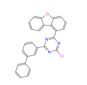 2-[1,1'-联苯]-3-基-4-氯-6-(1-二苯并呋喃基)-1,3,5-三嗪