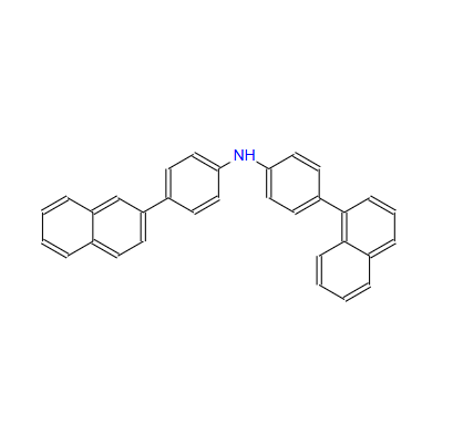 Benzenamine, 4-(1-naphthalenyl)-N-[4-(2-naphthalenyl)phenyl]-