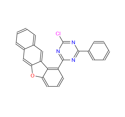 2-苯并[b]萘[2,3-d]呋喃-1-基-4-氯-6- 苯基-1,3,5-三嗪