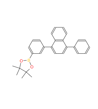 [3-(4-苯基-1-萘基)苯基]-硼酸频那醇酯