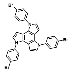 1,4,7-三(4-溴苯基)-4,7-二氢-1H-二吡咯并[2,3-e:2',3'-g]吲哚