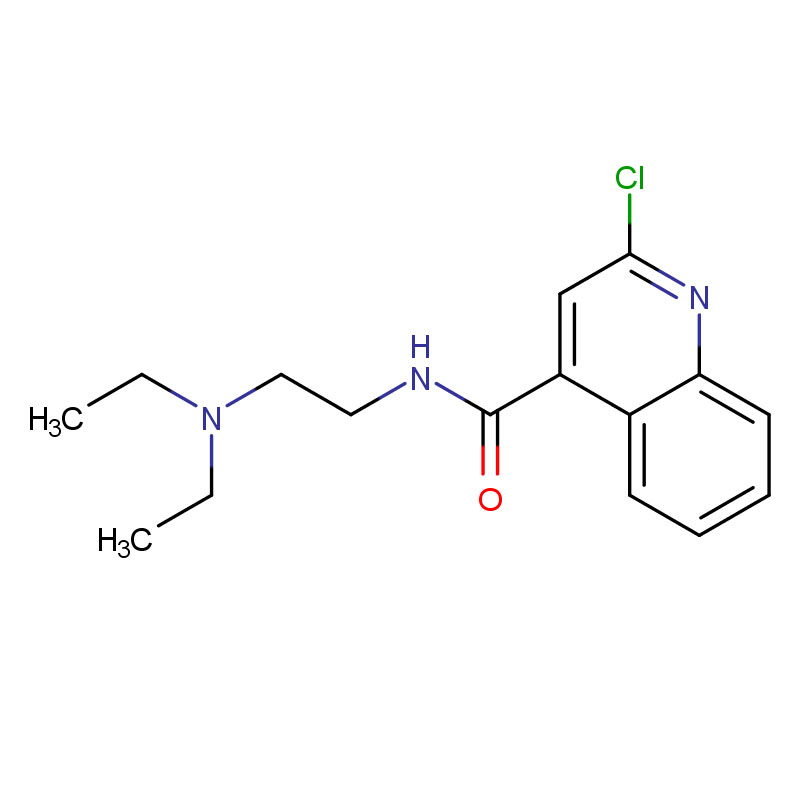 N-(2-(二乙基)胺乙基)-2-氯-4-喹啉甲酰胺