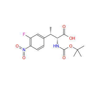  (βS)-2-((叔丁氧基羰基)氨基)-3-(3-氟-4-硝基苯基)丁酸