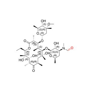 红霉素EP杂质L;3"-N-去甲基-3"-N-甲酰基红霉素A（USP）