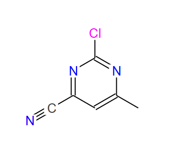 2-氯-6-甲基-4-腈基嘧啶;16858-56-3;2-CHLORO-6-METHYLPYRIMIDINE-4-CARBONITRILE