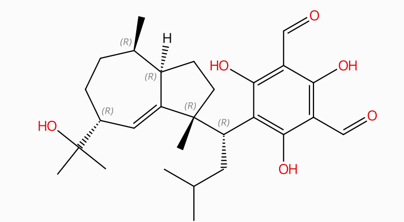 Macrocarpal D，142647-71-0，天然产物，中药对照品。