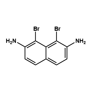 1,8-二溴萘-2,7-二胺