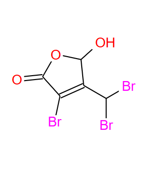 132059-53-1；3-溴-4-(二溴甲基)-5-羟基-2(5H)-呋喃酮；3-BROMO-4-(DIBROMOMETHYL)-5-HYDROXY-2(5H)-FURANONE