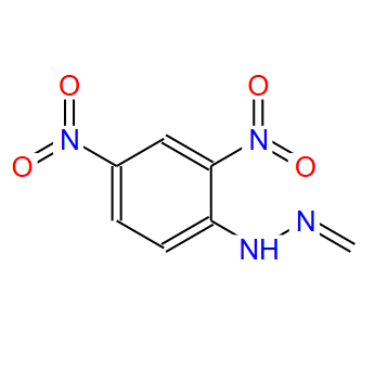 1081-15-8；甲醛2,4-二硝基苯腙；	Formaldehyde,2-(2,4-dinitrophenyl)hydrazone