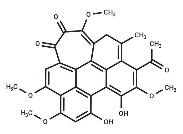 化合物HYPOCRELLIN B|T5780|TargetMol