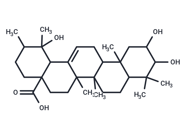 2Α,19Α-二羟基熊果酸|TN1118|TargetMol