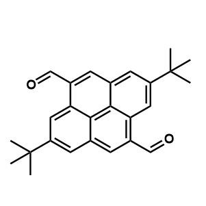 2,7-二叔丁基芘-4,9-二甲醛