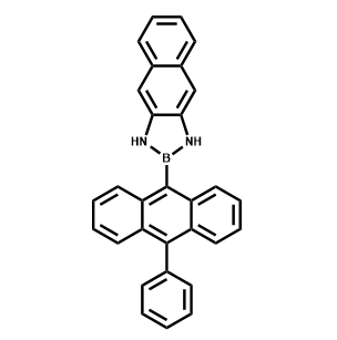 2-(10-苯基蒽-9-基)-2,3-二氢-1H-萘并[2,3-d][1,3,2]二氮杂硼杂环