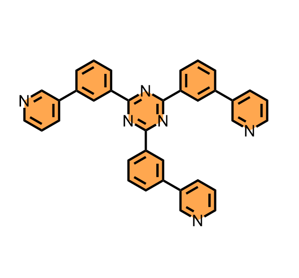 2,4,6-三(3-(吡啶基)苯基)-1,3,5-三嗪