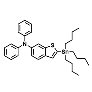 N,N-二苯基-2-(三丁基锡基)苯并[b]噻吩-6-胺