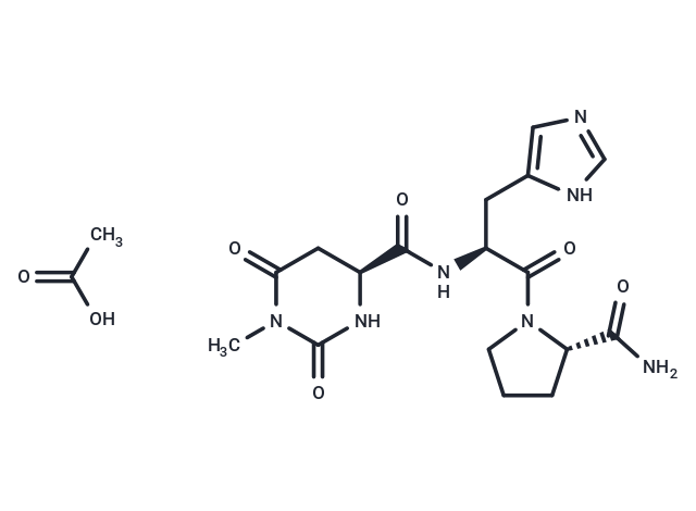 化合物 Taltirelin acetate|T13072|TargetMol