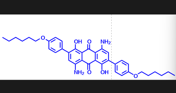 4,8-diamino-2,6-bis(4-(4,8-diamino-2,6-bis(4-(hexyloxy)phenyl)-1,5-dihydroxyanthracene-9,10-dionehexyloxy)phenyl)-1,5-dihydroxyanthracene-9,10-dione