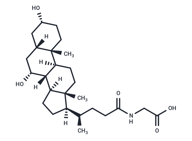 甘氨鹅脱氧胆酸|T4588|TargetMol
