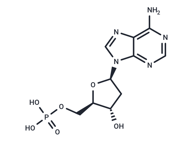 2′-脱氧腺苷-5′-单磷酸|T4737|TargetMol