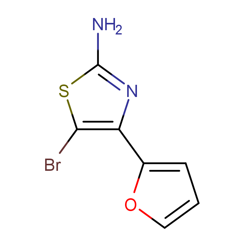 2-氨基-5-溴-4-(2-呋喃基)噻唑 492440-68-3
