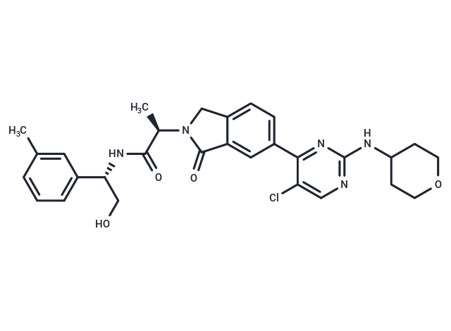 化合物 ERK1/2 inhibitor 1|T11226|TargetMol
