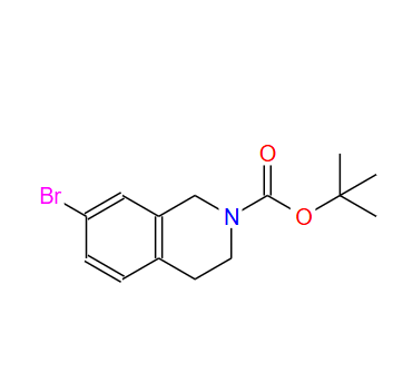 258515-65-0；7-溴-3,4-二氢异喹啉-2(1H)-羧酸叔丁酯；TERT-BUTYL 7-BROMO-3,4-DIHYDROISOQUINOLINE-2(1H)-CARBOXYLATE