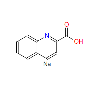 16907-79-2；喹哪啶酸钠；QUINALDIC ACID SODIUM SALT