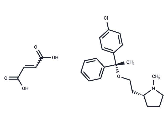 富马酸氯马斯汀|T0147|TargetMol