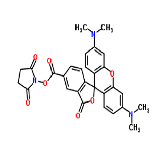 150408-83-6，5(6)-羧基四甲基罗丹明琥珀酰亚胺酯，NHS-5(6)Carboxyrhodamine