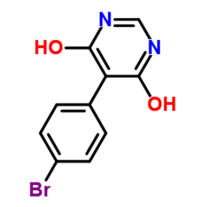 5-(4-溴苯基)-6-羟基嘧啶-4(1H)-酮；706811-25-8