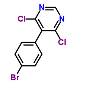 5-(4-溴苯基)-4,6-二氯嘧啶；146533-41-7