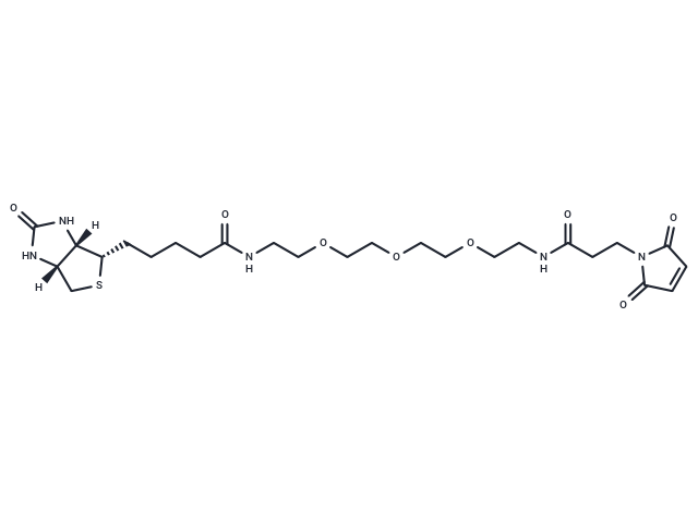 化合物 Biotin-PEG3-Mal|T14593|TargetMol