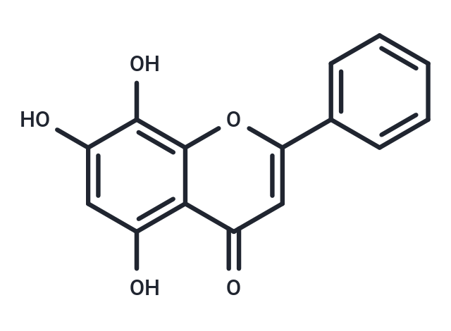 去甲汉黄芩素|T8205|TargetMol