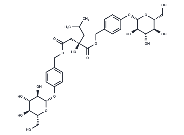 1,4-二[4-(葡萄糖氧)苄基]-2-异丁基苹果酸酯|TN1028|TargetMol
