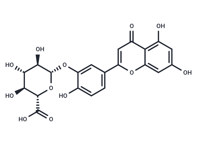 木犀草素-3'-葡萄糖醛酸苷|TQ0070|TargetMol