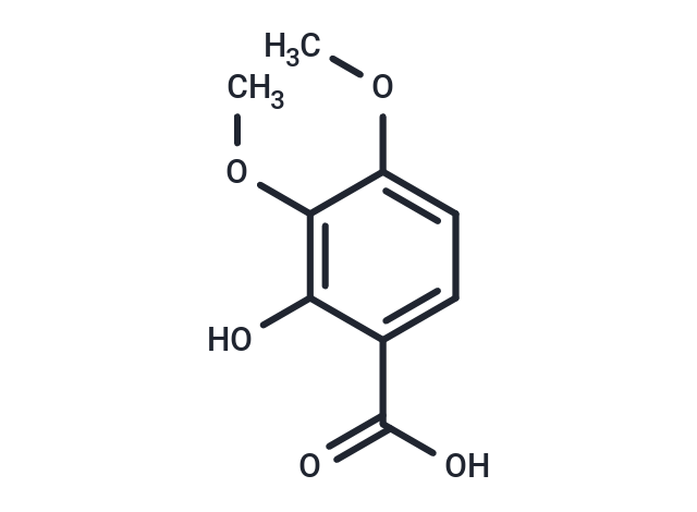 2-羟基-3,4-二甲氧基苯甲酸|T8225|TargetMol